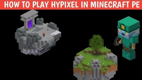 found new hypixel skyblock server for mcpe  | hypixel like skyblock server for minecraft pe