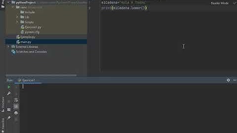 34 Convertir una cadena a minúsculas Método Lower en Python