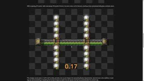 FFF #276 (Belt Buffs & Script Rendering!!) - Factorio Friday Facts Discussion