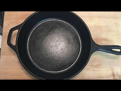 How to season a cast iron skillet on the stovetop