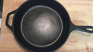 How to season a cast iron skillet on the stovetop