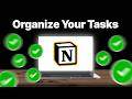 How I Organize My To Do List in Notion