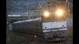 2020/4/15 9867レ EF65 2117+2700系 甲種輸送 宇多津～坂出にて。