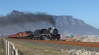 SAR Class 19D 3322 'Clare' Departing Cape Town  27 December 2022