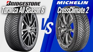 Michelin CrossClimate 2 vs Bridgestone Turanza All Season 6 - BEST COMPARISON