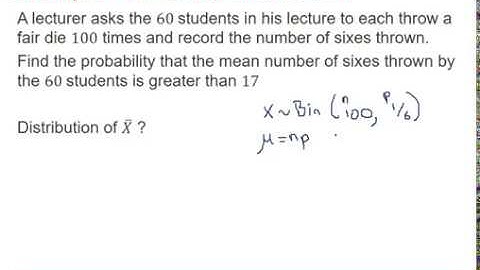 Edexcel Statistics 1: Central limit theorem 1-3