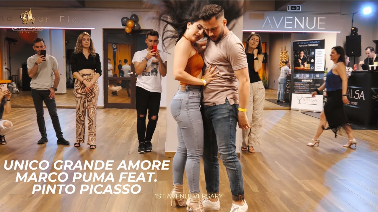 Marco Puma feat  Pinto Picasso   Unico Grande Amore | CRISTIAN Y ANA BAILANDO EN DANCE AVENUE 2024