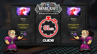 Learn SHADOW PRIEST in 1 Minute