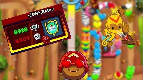 Bloons TD Battles - PLAYING RAFA IN BFB COLOSSEUM! Accidental Regen Farm On Round 25