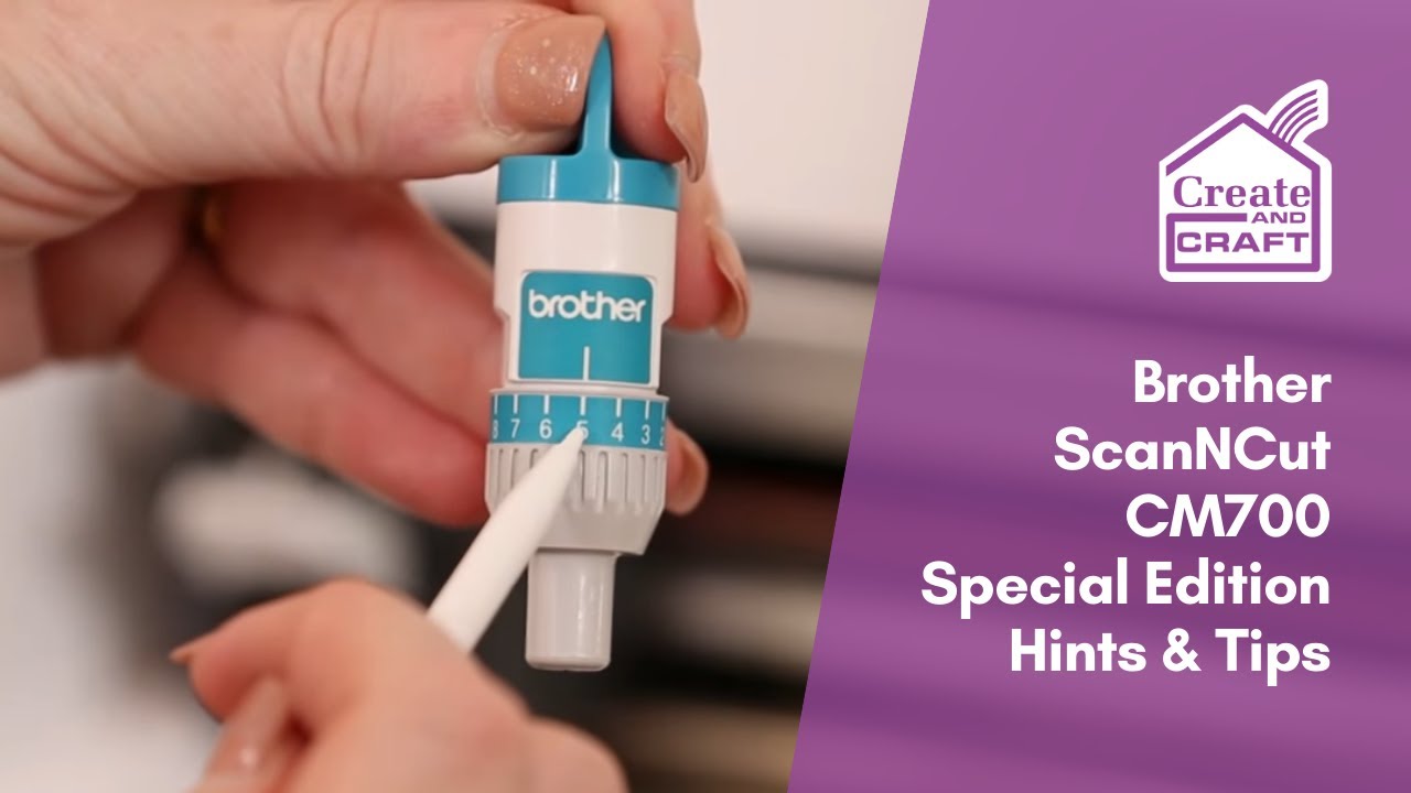 Brother ScanNCut CM700 Special Edition Hints & Tips for Cutting Fabric ...