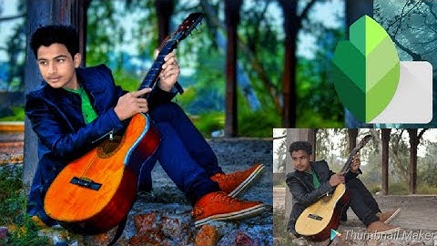 Snapseed Neon Glowing Effect Editing || Magical Effect Sanpseed Editing Tutorial || Mtv Maza