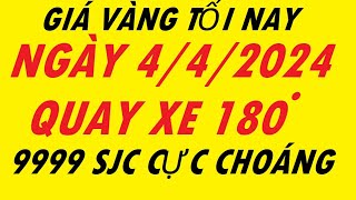 Giá Vàng Hôm Nay Tối Ngày 3/4/2024 - Giá Vàng Mới Nhất 9999 - Giá Vàng Sjc - Trực Tiếp Giá Vàng