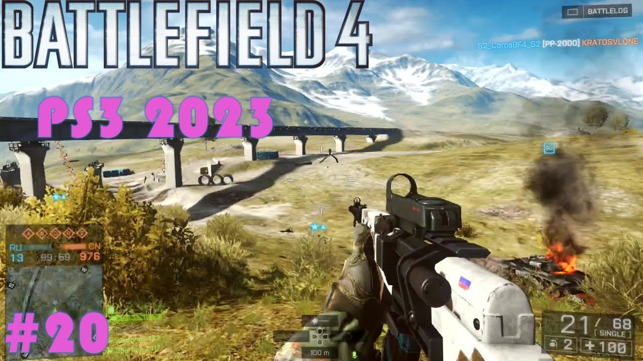 Battlefield 4: Multiplayer Gameplay 2023 (PS3) #18 🔔 