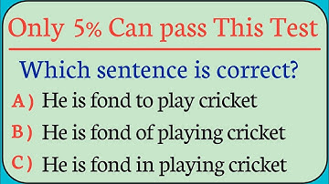 Mixed English Grammar Quiz💫 | Only 5% Can pass This Test 