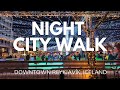 Christmas in Downtown Reykjavík Iceland | 4K Virtual Walk &amp; Tour | VLOG Ep.4