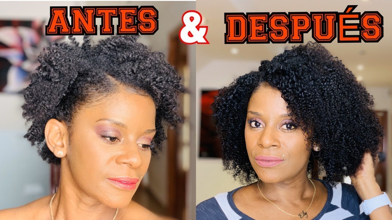 Morningsilkwig Afro KINKY CURLY Clip Extensiones 💁 Cómo Poner EXTENSIONES DE CABELLO En PELO AFRO