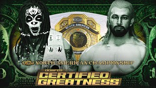 "North American Title" JynX vs. Rust Cohle - Certified Greatness 2025 (w/Commentary) #wwe2k25
