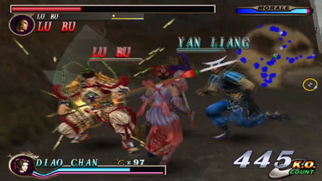 Dynasty Warriors 2 - Diao Chan - Free Mode - HD - 60 FPS - Part 1