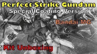 [MG] GAT-X105   AQM/E-YM1 Perfect Strike Gundam Special Coating Version (Unboxing) #gundam #건담 #ガンダム