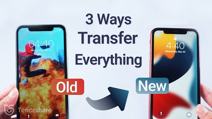 How to transfer from iphone to iphone without icloud