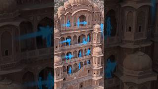 953 खिड़कियों वाला हवा महल कैसे बना था? 😱🏰 | Ultra Realistic 3D History#documentary #aishorts