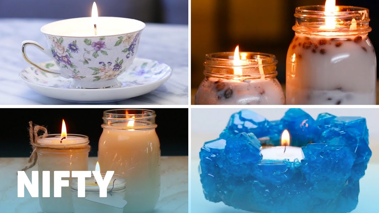 6 DIY Candles For Any Occasion YouTube