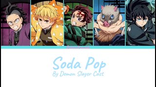Tanjiro, Zenitsu, Inosuke, Genya And Muichiro Singing Soda Pop