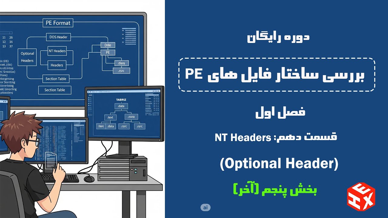 Oup Header قسمت دهم: NT Headers بخش پنجم (آخر) Optional Header - YouTube