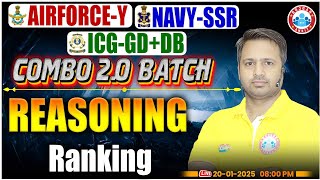 AIRFORCE, NAVY, ICG 2026 | Reasoning | RANKING #1 | Combo 2.0 Batch | Defence Exam 🔥 IMPORTANT PYQ