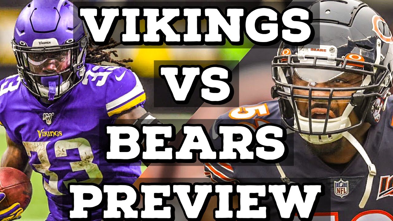 Vikings VS Bears Preview YouTube