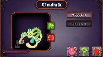 My Singing Monsters Bone island - Uuduk sound & animation