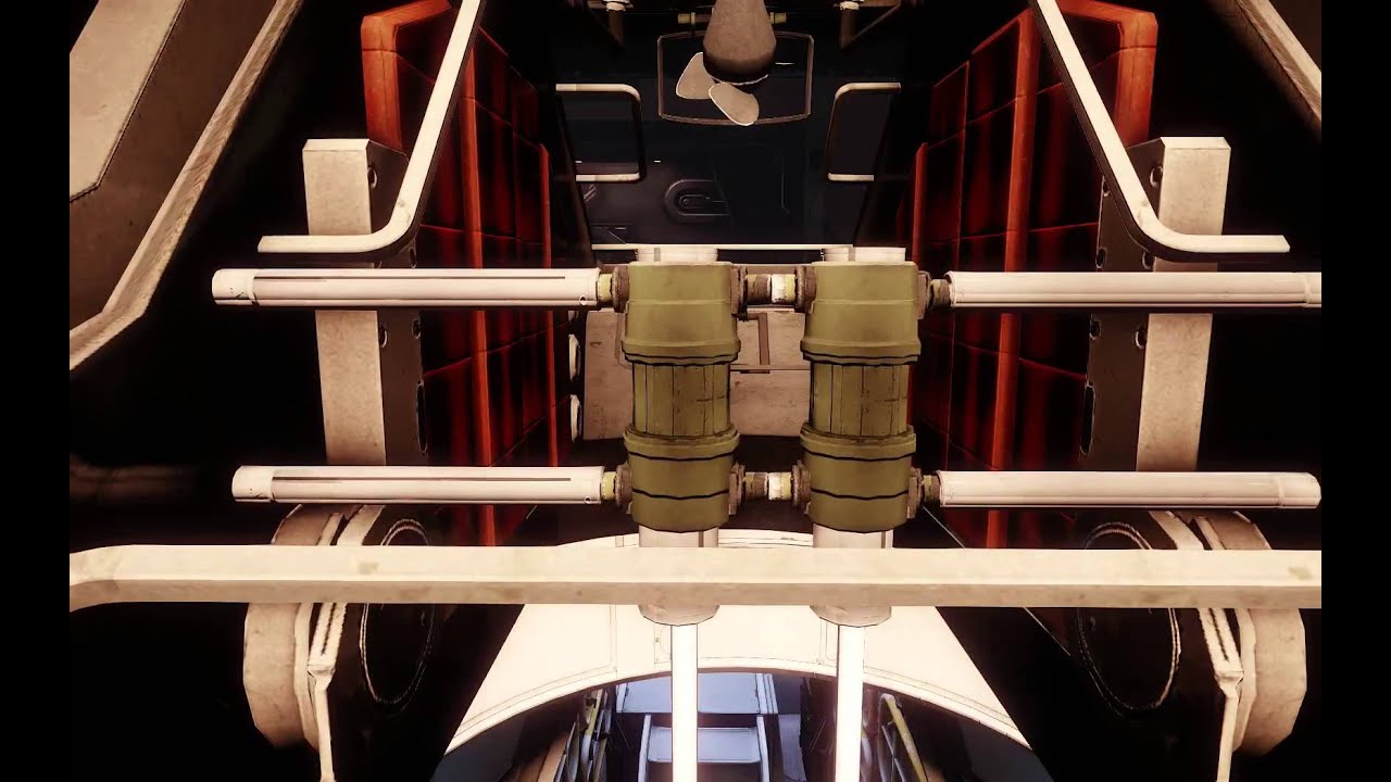 Star Citizen Cutlass with Deluxe Hangar - YouTube