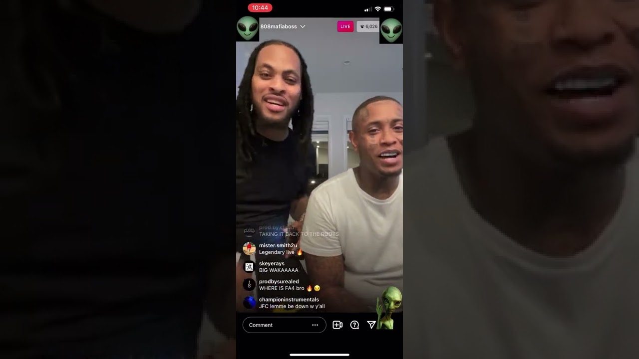 Southside Playing Beats For Waka Flocka Flame 🔥