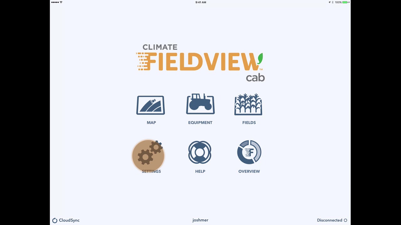 Combine Setup in FieldView™ Cab App YouTube