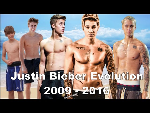 Justin Bieber - Music Evolution (2009-2016)