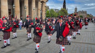 Edinburgh Tartan Parade 2026, Scotland 