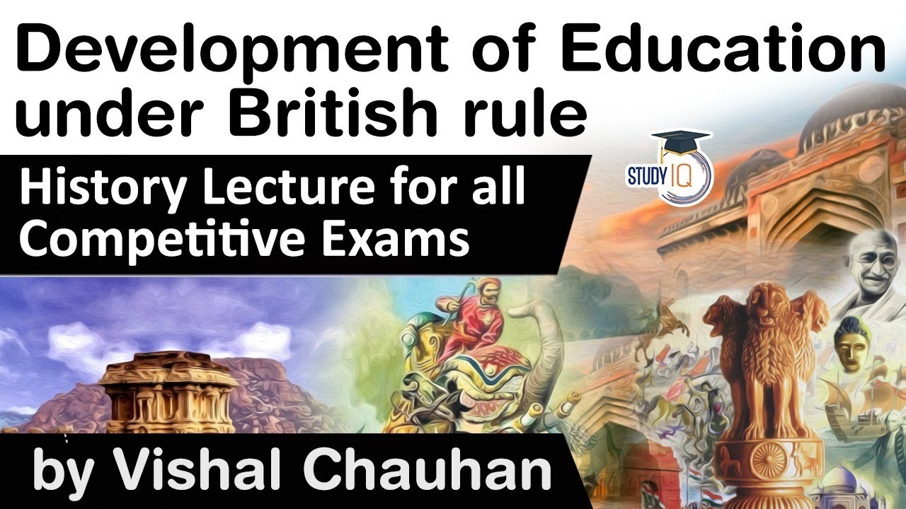 education system in india during british rule
