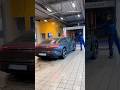 Sunny weather and Shiny car every gear head Dream #shorts #carwash #lithuania #porsche #foryou