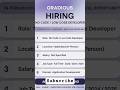 #Gradious#GradiousHiring#LowCodeDeveloper#NoCodeDeveloper#NoCodeJobs#LowCodeJobs#freshersjobs#itjobs