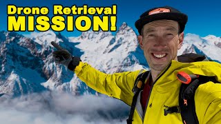 High Mountain Rescue Of My Crashed Dji Mavic Drone
