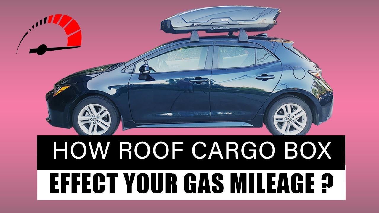 ▶️Does A Roof Mounted Cargo Box Effect Your Gas Mileage?  Thule Cargo Box Effect On Mpg