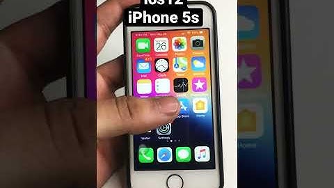 Dark Mode in IOS 12 - In iPhone 5s