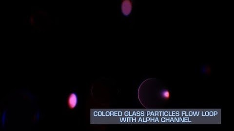 Glass Bokeh Loop Overlay V3 | Motion Graphics - Videohive template