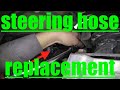 TRUE Diagnose Replace Bleed Power Steering Hose Honda Odyssey √ Fix It Angel