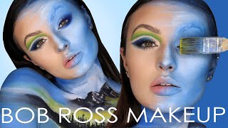 Paint with Me! Bob Ross Makeup