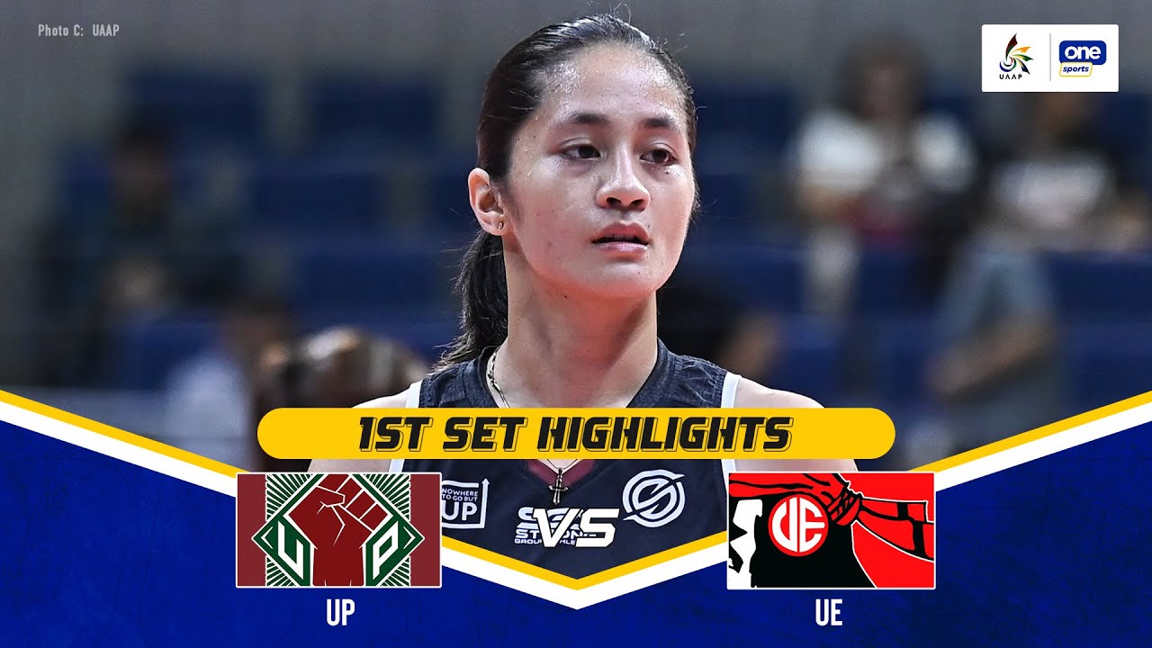 UE vs. UP | SET 1 GAME HIGHLIGHTS | UAAP SEASON 87 WOMEN’S VOLLEYBALL ...