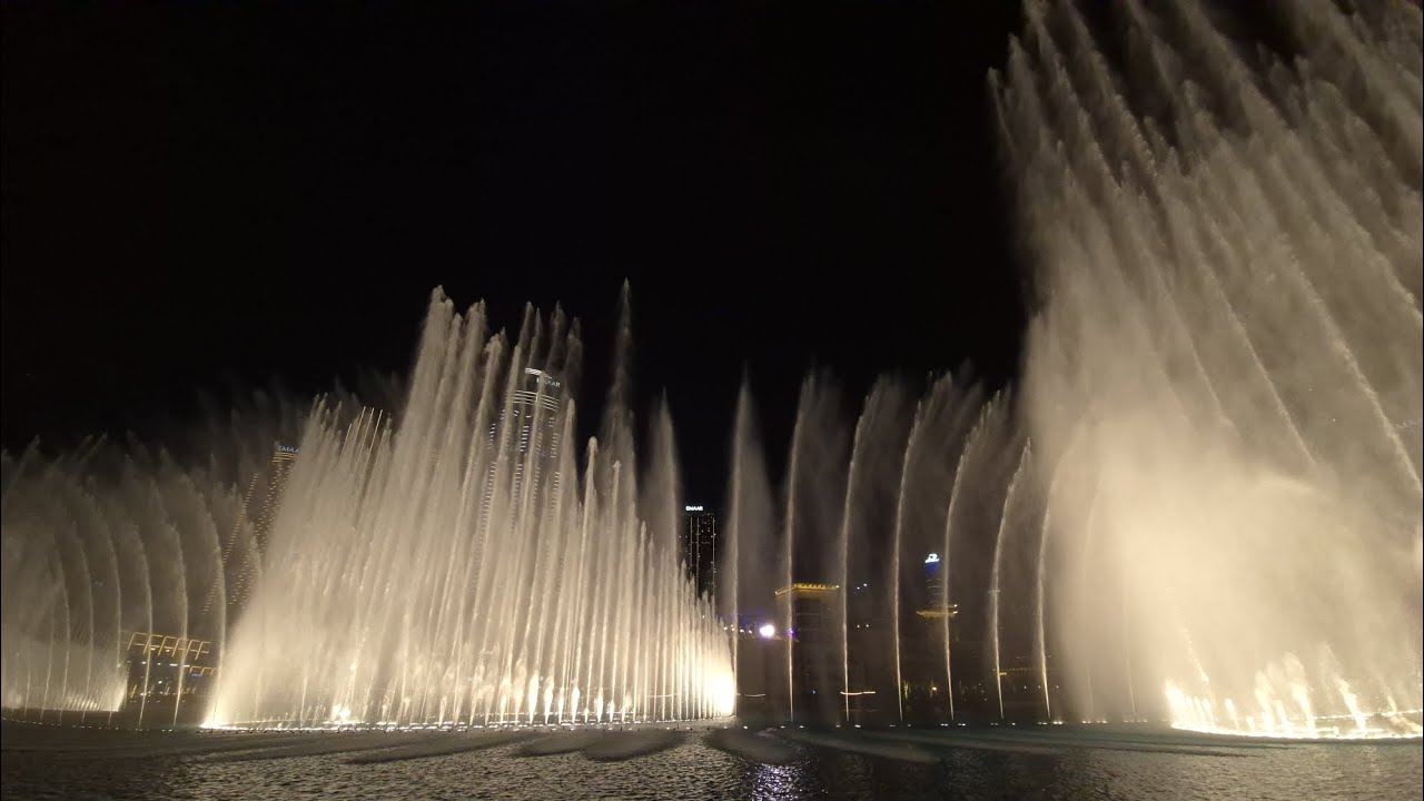 The Dubai Fountain - Lana Allah