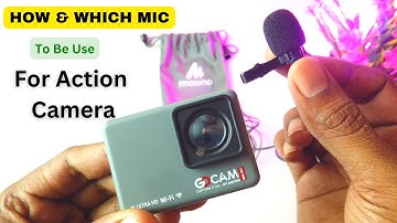 How To Use External MIC for Action Camera ⚡ Best External MIC For Action Camera 🔥 Sum Tech