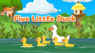 Five Little Ducks | Kids Songs  | Poon Poon TV  Nursery Rhymes &amp; Kids Songs