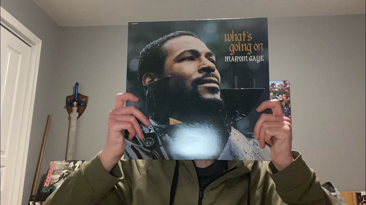 Open a vinyl with me! Marvin Gaye-What’s Going On